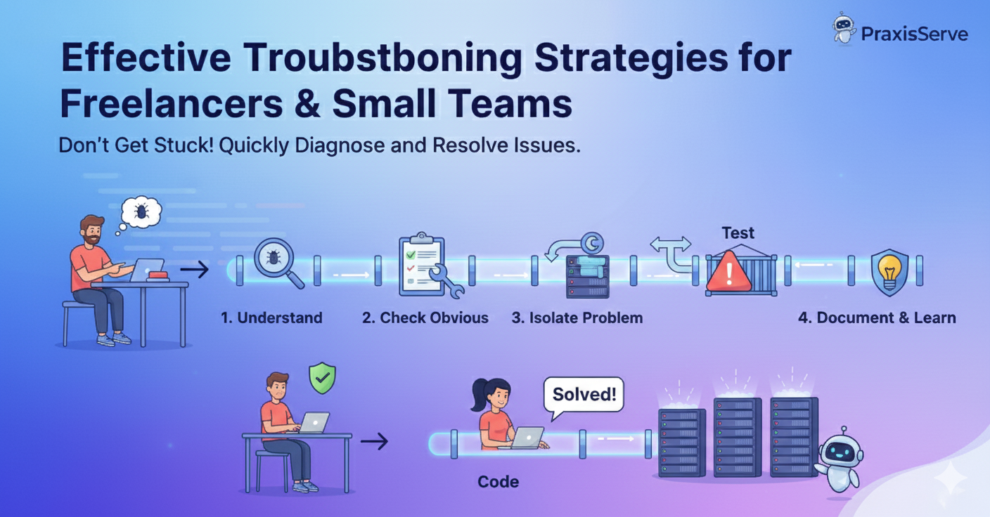 Effective Troubleshooting Strategies for Freelancers & Small Teams